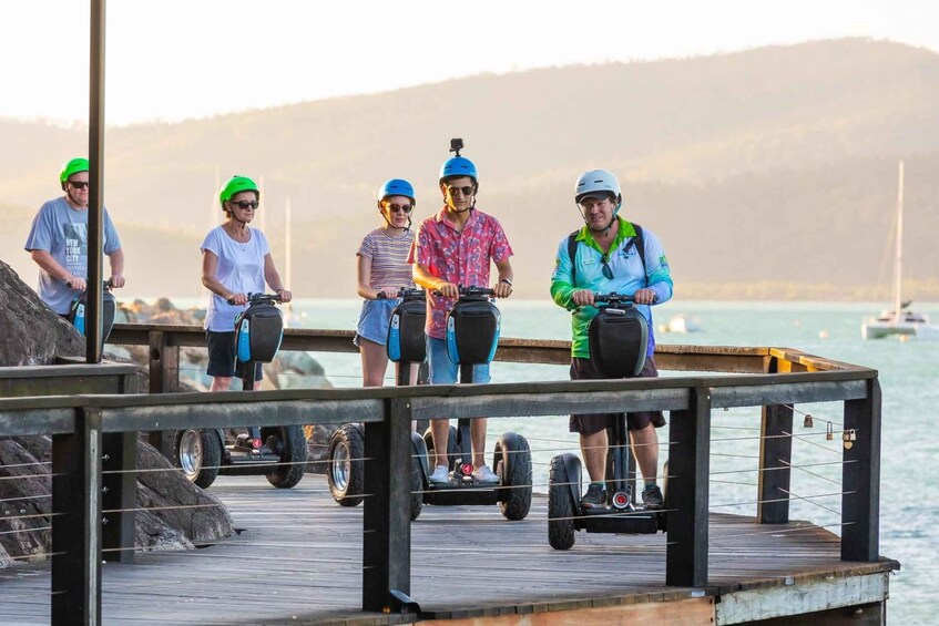 Picture 3 for Activity Airlie Beach: 3-Hour Sunset Segway Tour with Dinner