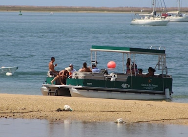 Desde Faro: Excursión en catamarán por la Ría Formosa, 2 islas y 2 paradas