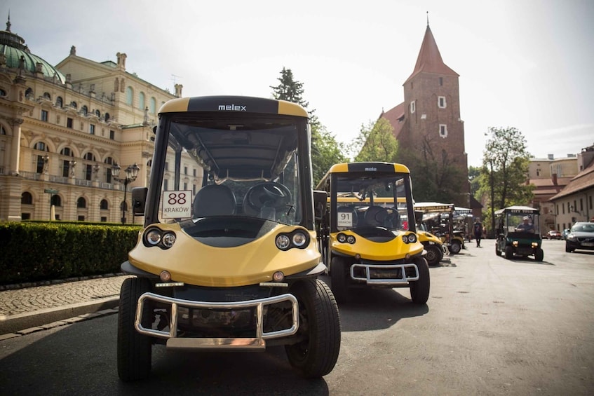 Picture 1 for Activity Krakow: City Tour of 3 Districts by Electric Car