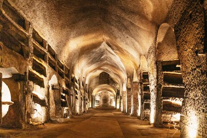 Nápoles: entrada a las catacumbas de San Gennaro y visita guiada