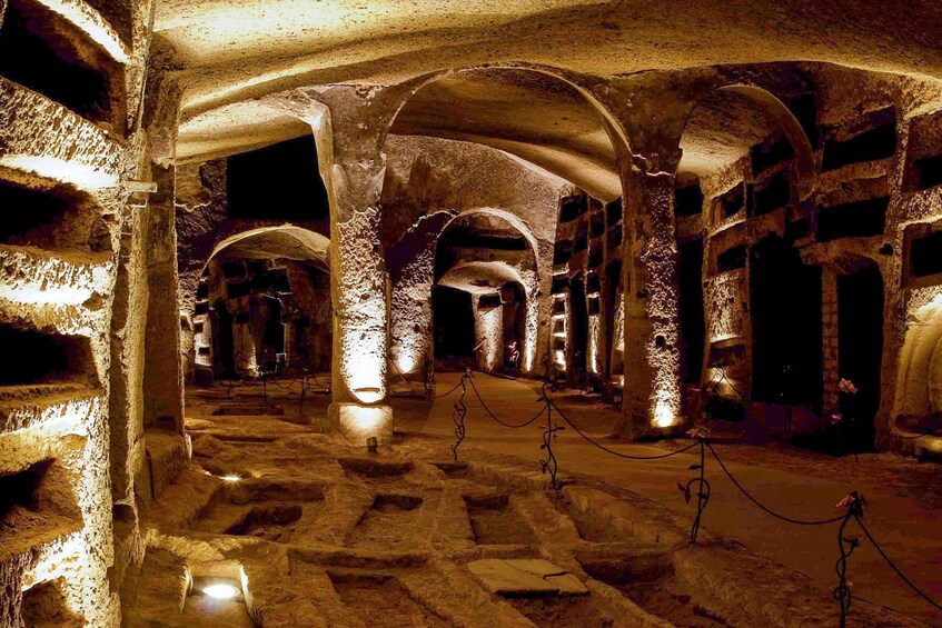 Picture 7 for Activity Naples: Catacombs of San Gennaro Entry Ticket & Guided Tour