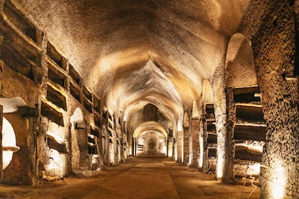 Neapel: San Gennaros katakomber: inträdesbiljett och guidad tur