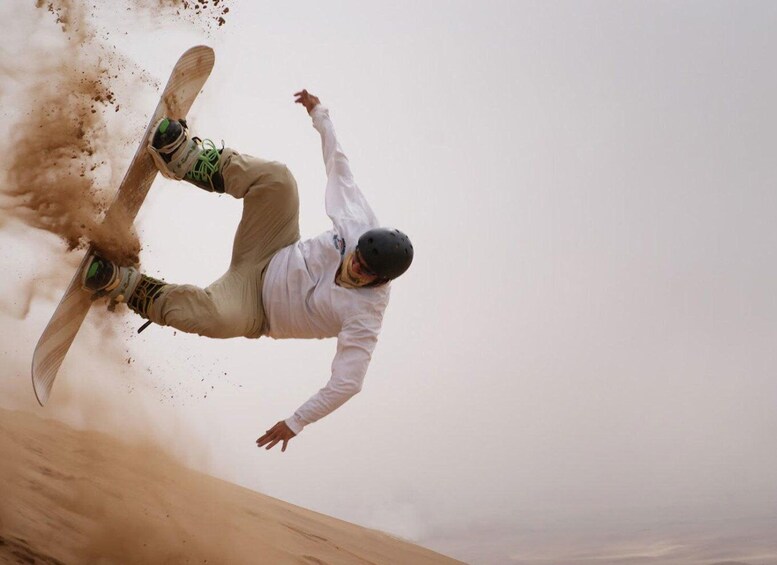 Picture 1 for Activity Agadir or Taghazout: SandBoarding in Desert with Lunch