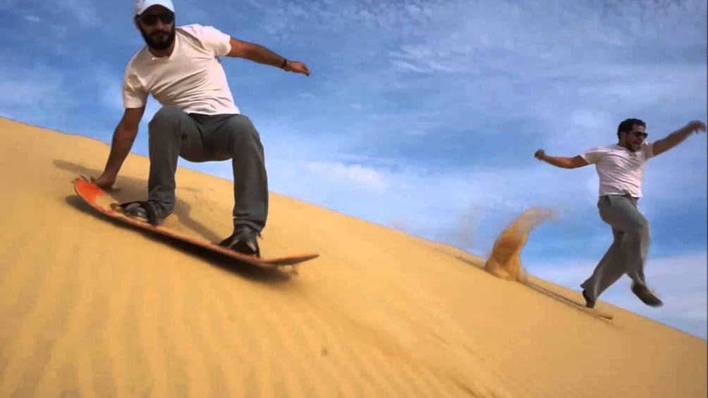 Picture 2 for Activity Agadir or Taghazout: SandBoarding in Desert with Lunch