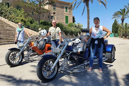 Desde Cala Millor: recorrido panorámico en triciclo por las montañas y el m...