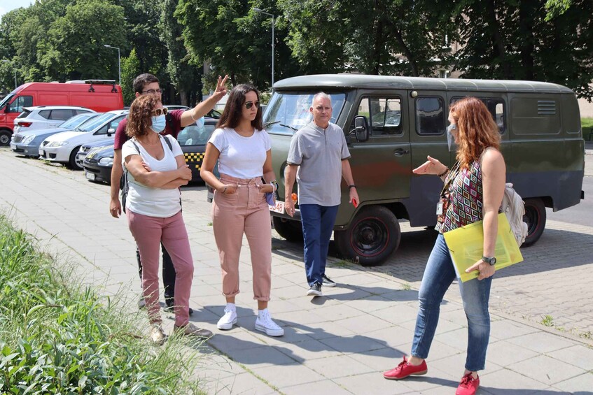 Picture 7 for Activity Krakow: Nowa Huta Guided Tour in Vintage Car