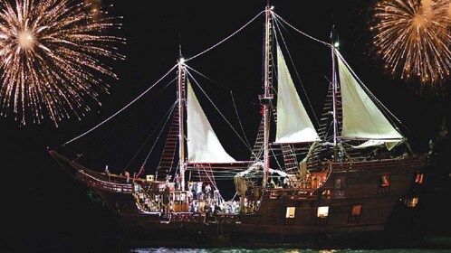 Puerto Vallarta: Piratencruise met diner en show