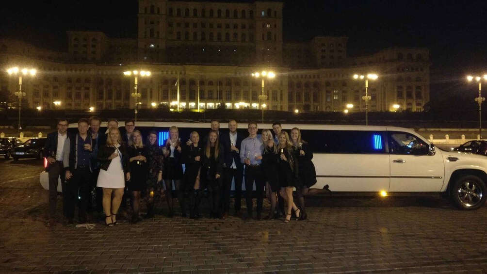 Picture 2 for Activity Bucharest: VIP Dining, Limo ride & Clubbing