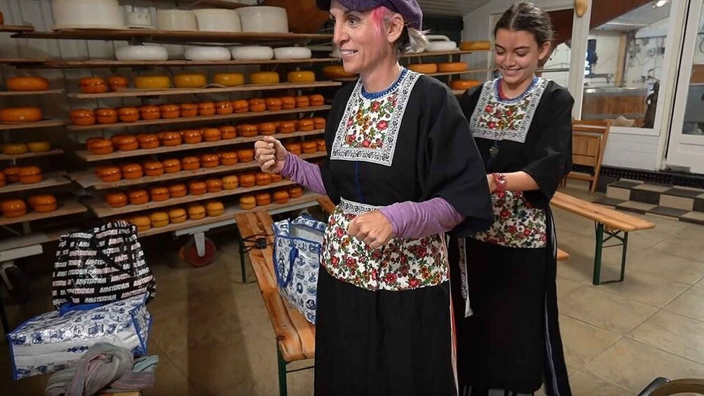 Picture 5 for Activity Picture in Volendam Costume with Cheese and Clog Tour