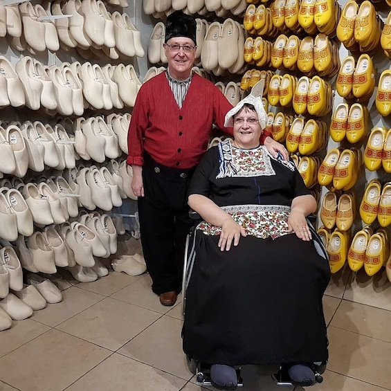 Picture 3 for Activity Picture in Volendam Costume with Cheese and Clog Tour