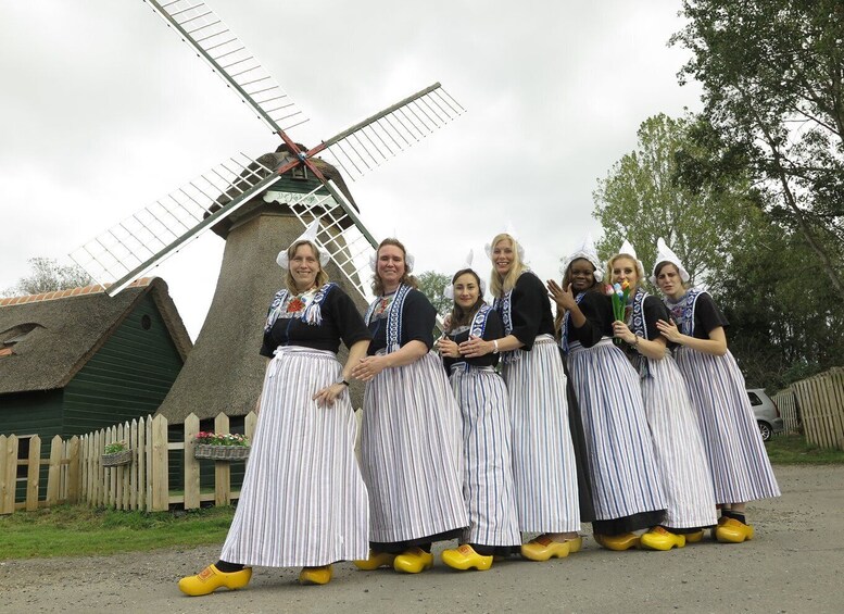 Picture 1 for Activity Picture in Volendam Costume with Cheese and Clog Tour