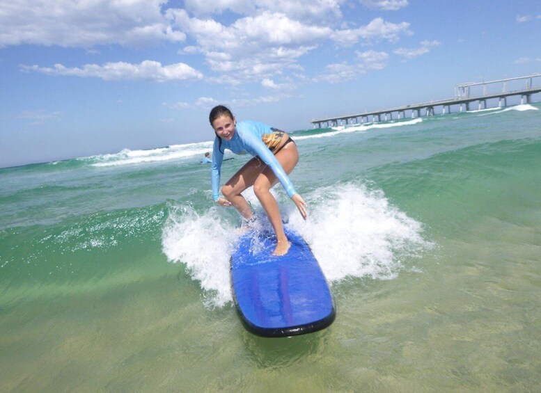 Picture 1 for Activity Gold Coast: Adult Surf Lesson+Photo Package (12+ years)