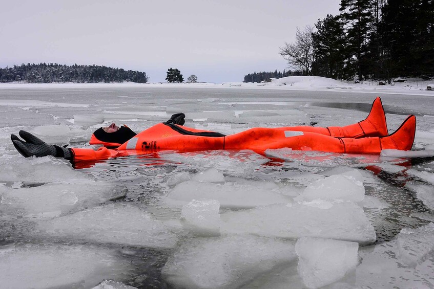 Picture 1 for Activity Helsinki: Floating Experience in a Survival Suit