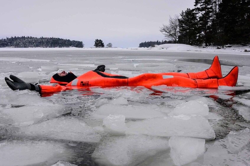 Picture 1 for Activity Helsinki: Floating Experience in a Survival Suit