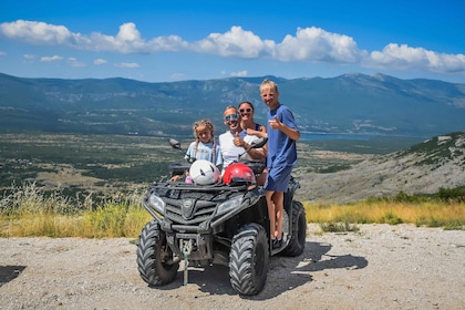 Von Split aus: Cetina Familien Quad Tour mit Picknick