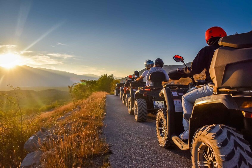 From Split: Cetina Family Quad Tour with Picnic