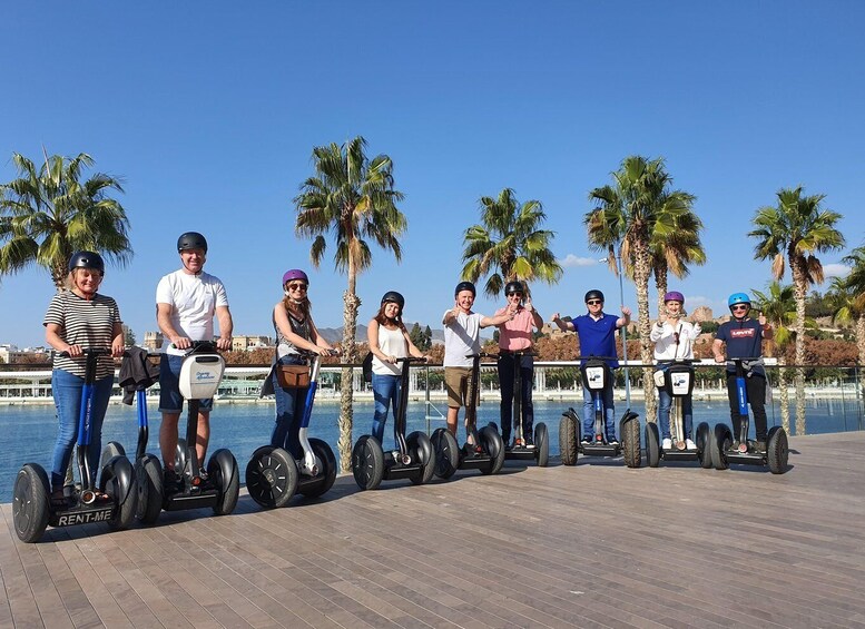 Malaga segway: Segway Tour of Gibralfaro Castle 1-Hour