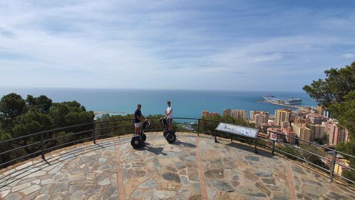 Málaga: visita guiada en segway al castillo de Gibralfaro