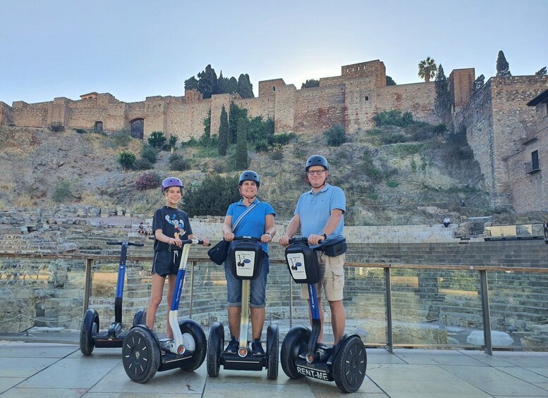 Picture 10 for Activity Malaga: Gibralfaro Castle Guided Segway Tour