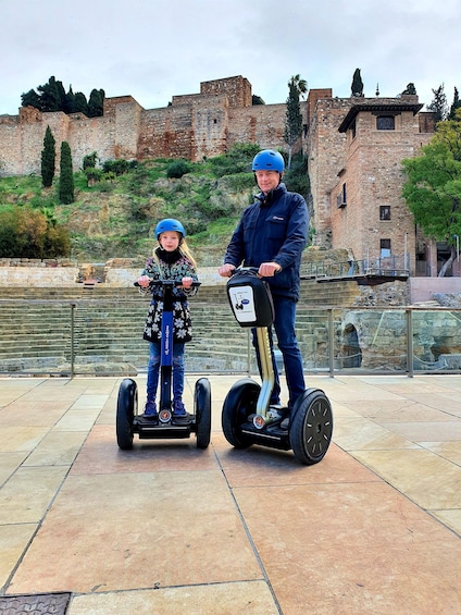 Malaga: Gibralfaro Castle Guided Segway Tour