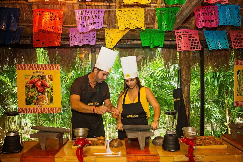 Picture 8 for Activity Cozumel: Chocolate Margarita Workshop with Mayan Recipe