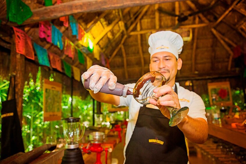 Picture 3 for Activity Cozumel: Chocolate Margarita Workshop with Mayan Recipe