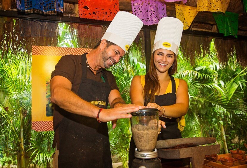 Picture 6 for Activity Cozumel: Chocolate Margarita Workshop with Mayan Recipe