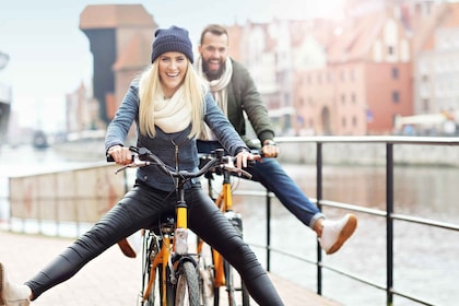 Gdansk: visite guidée à vélo privée des points forts de la ville