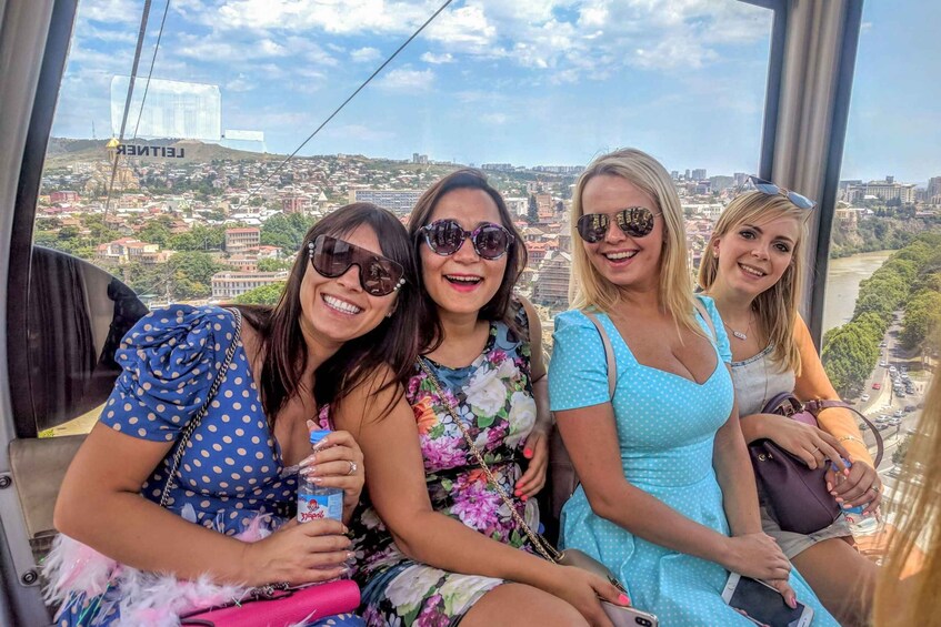 Picture 1 for Activity Tbilisi: Walking Tour in Old town with Wine and Cable cars