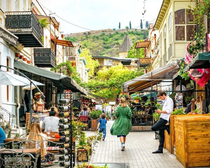 Picture 2 for Activity Tbilisi: Walking Tour in Old town with Wine and Cable cars