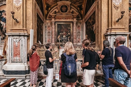 Napoli: Clare'n luostari Sisäänkäynti: Keskusta, Veiled Christ & Cloister o...