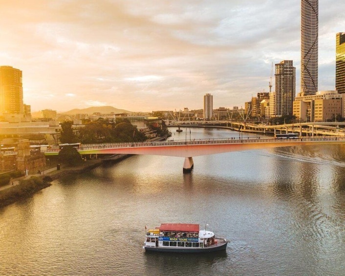 Brisbane: Evening River Cruise at Sunset