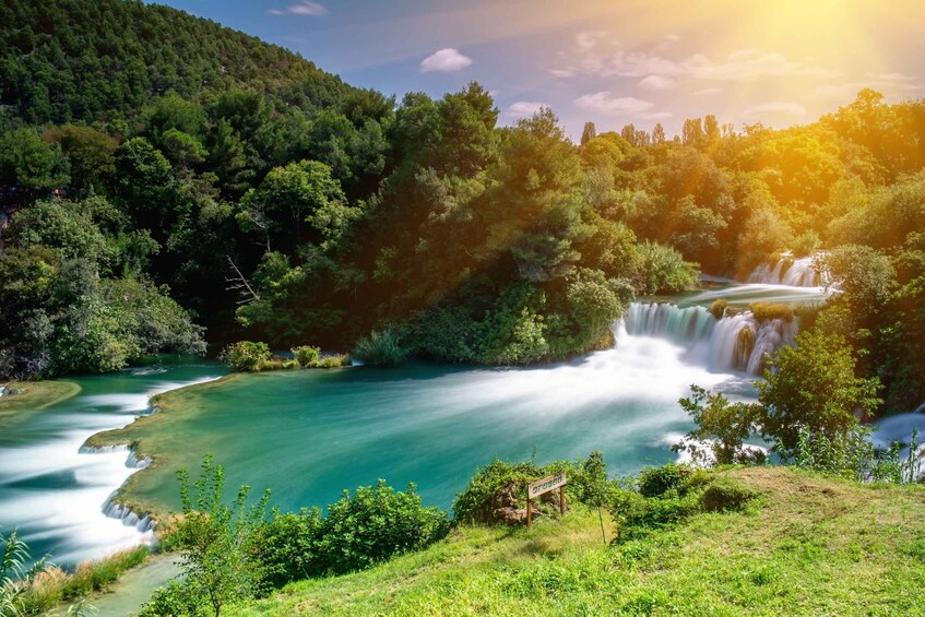 Picture 7 for Activity From Omiš: Krka Waterfalls and Trogir Small Group Tour