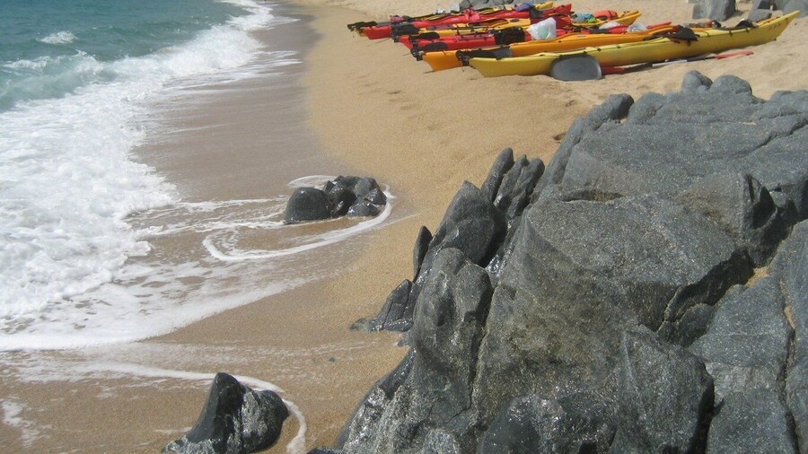 Mare e Sole Beach: Guided Kayak Trip