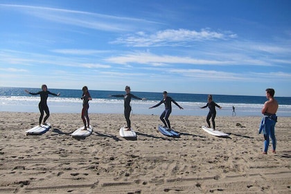 Private Group Surf Lesson in Redondo Beach