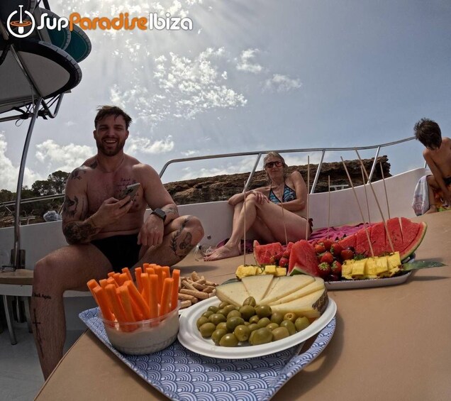 Picture 16 for Activity Ibiza: Paddlesurf and Snorkeling Boat Trip