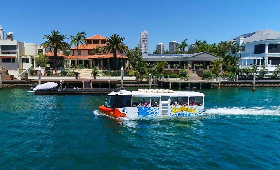 Picture 1 for Activity Surfers Paradise: Guided Gold Coast Amphibious Bus Tour
