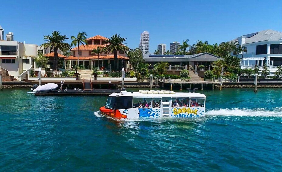 Picture 1 for Activity Surfers Paradise: Guided Gold Coast Amphibious Bus Tour