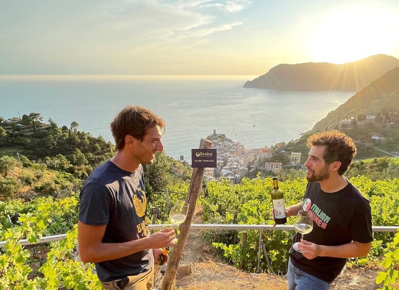 Picture 3 for Activity Vernazza: Panoramic Vineyard Trekking Tour w/ Wine Tasting