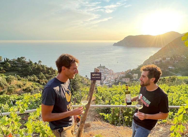 Picture 3 for Activity Vernazza: Panoramic Vineyard Trekking Tour w/ Wine Tasting