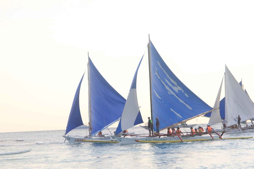 Picture 6 for Activity Boracay: Private Traditional Bamboo Boat Sailing Tour