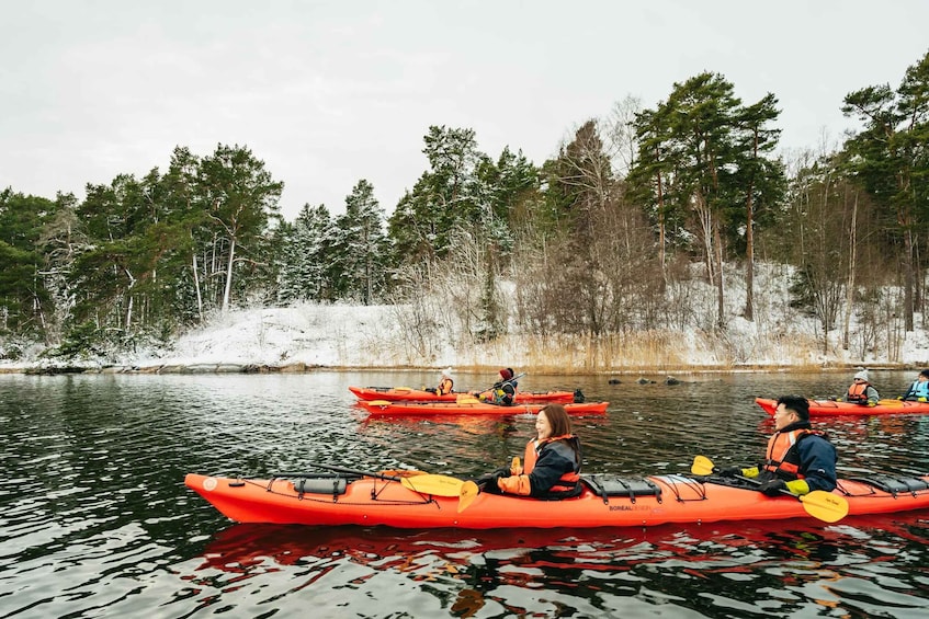 Stockholm: Winter Kayaking, Swedish Fika, and Hot Sauna