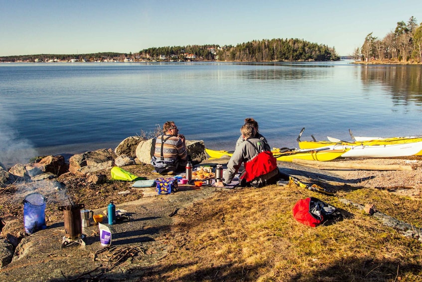 Picture 24 for Activity Stockholm: Winter Kayaking, Swedish Fika, and Hot Sauna