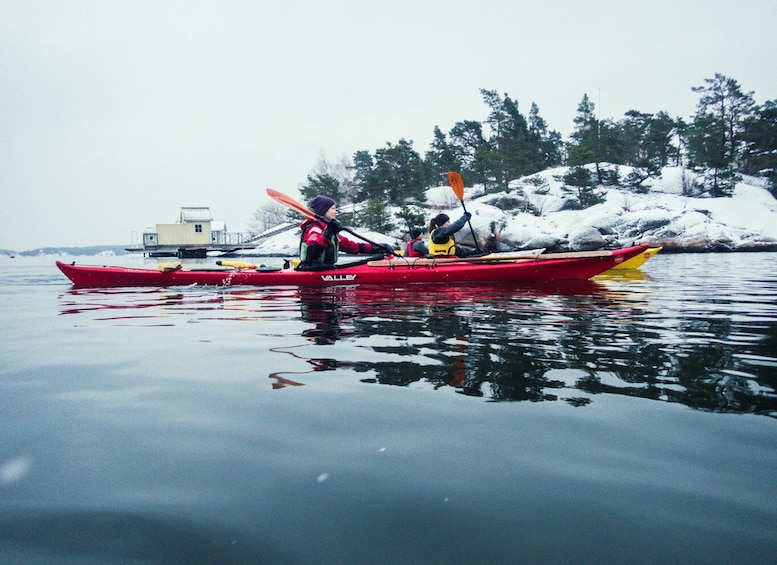 Picture 13 for Activity Stockholm: Winter Kayaking, Swedish Fika, and Hot Sauna