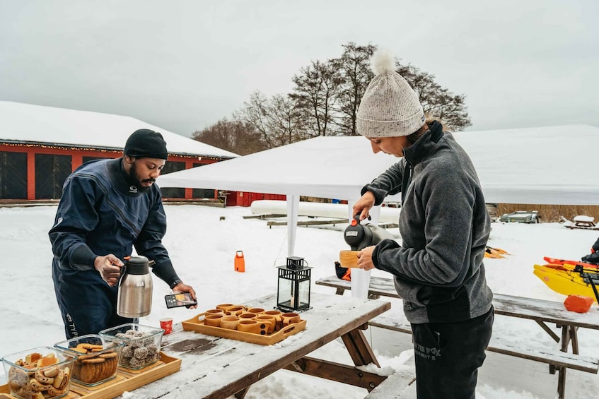 Picture 1 for Activity Stockholm: Winter Kayaking, Swedish Fika, and Hot Sauna