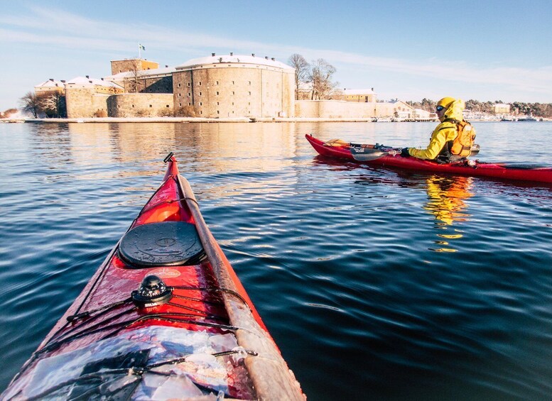 Picture 6 for Activity Stockholm: Winter Kayaking, Swedish Fika, and Hot Sauna