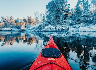 Stockholm: Vinterkajak, svensk Fika og varm sauna