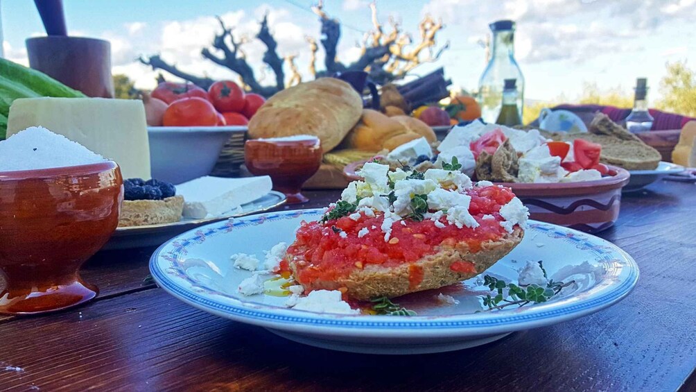 Picture 3 for Activity Chania: Authentic Cooking Class in the White Mountains