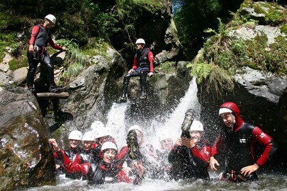 Ötztal : Canyoning à l'Alpenrosenklamm pour les débutants