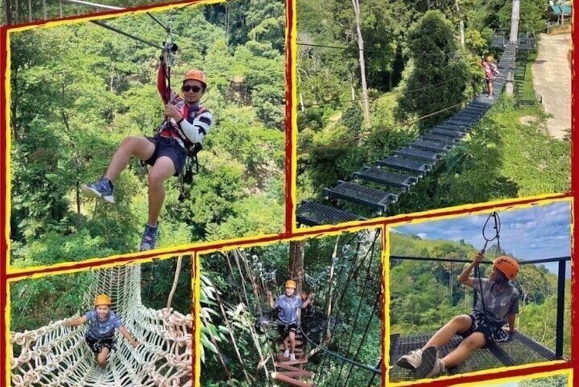 ATV, Zipline Adventure